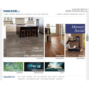 marazzi new website