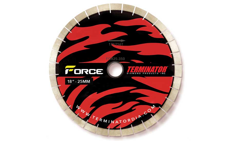 The Force bridge saw blade by Terminator Diamond Products