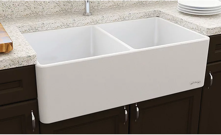 Fireclay farmhouse sink
