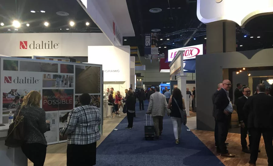 KBIS halls were jam packed