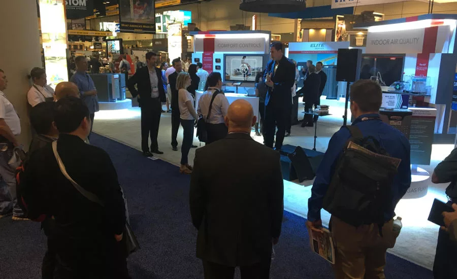 Hands-on demonstrations by various KBIS exhibitors