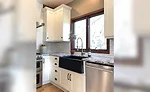 Blanco by Design First Place Kitchen has Ikon® sink and Meridian™ faucet