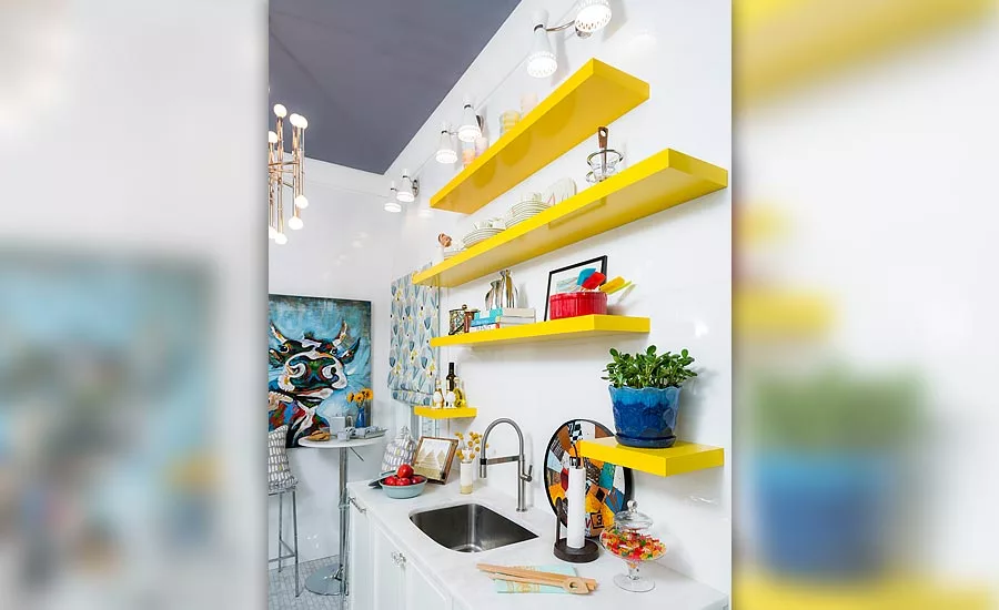 Blanco by Design First Prize Small Kitchen with One™ sink and Culina™ faucet