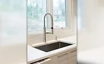 Blanco by Design Contest Honorable Mention Kassen Precision™ R10 Super Single Bowl and Culina™ faucet