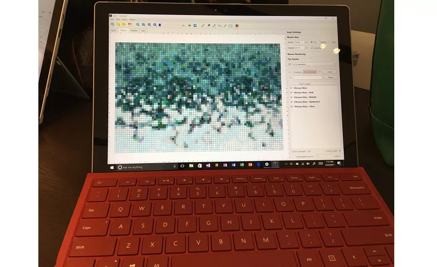 View of Artaic’s Tylist software