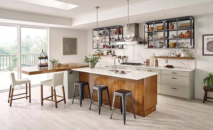 Calacatta Laza Qtm Premium Natural Quartz by M S International, Inc.
