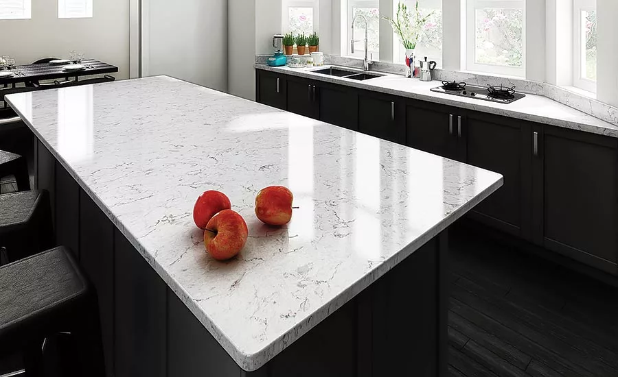 Argento quartz by Vicostone