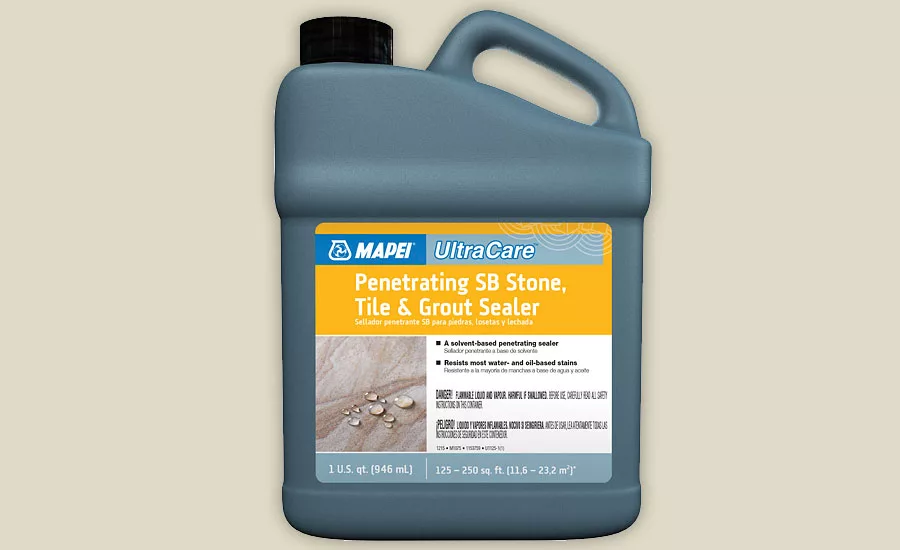 Mapei UltraCare  Penetrating SB Stone,  Tile & Grout Sealer