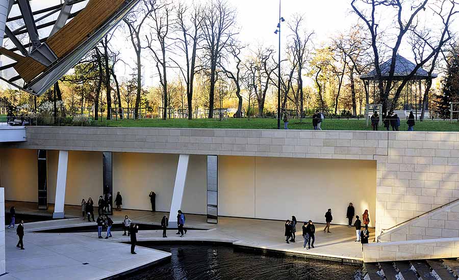 France, Paris, Louis Vuitton Foundation is a French art museum and