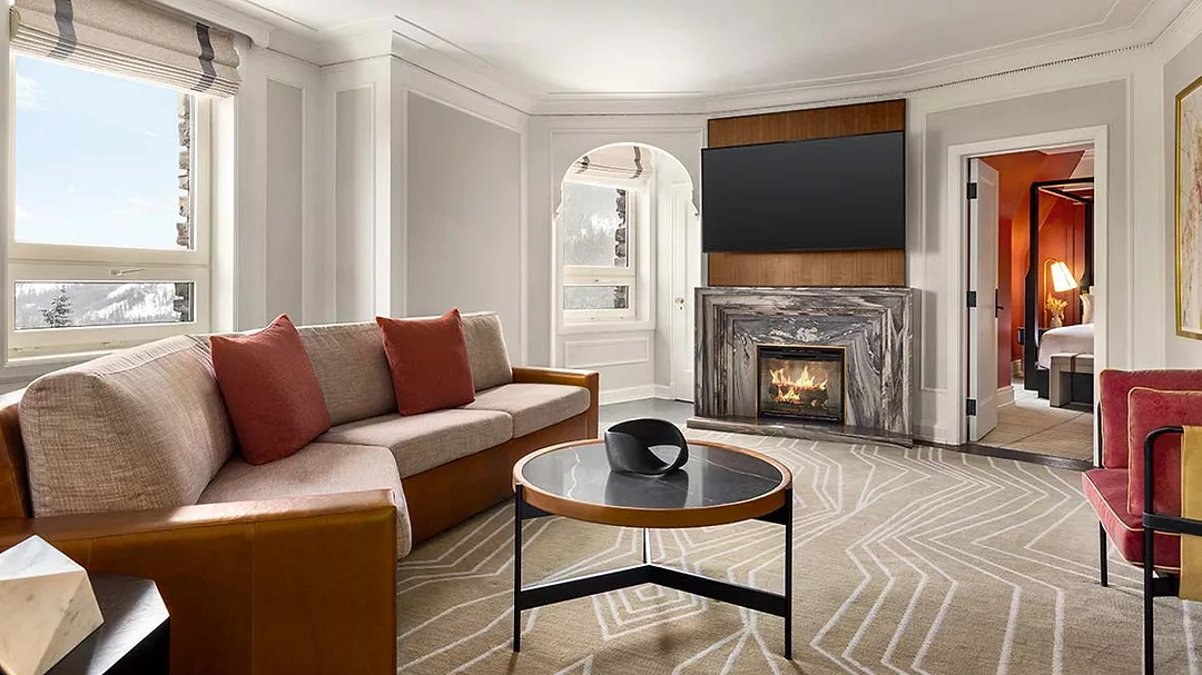 Fairmont Gold Fireplace