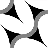 Black and White Tile Pattern