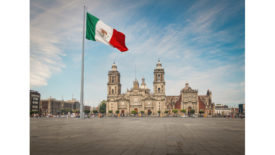 Mexico town square
