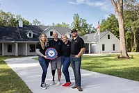 U.S. Army First Sergeant John Borders and family