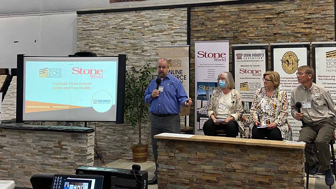 Stone Industry Education panel discussion