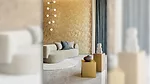 wonderwall gold leaf slab 35mm tile