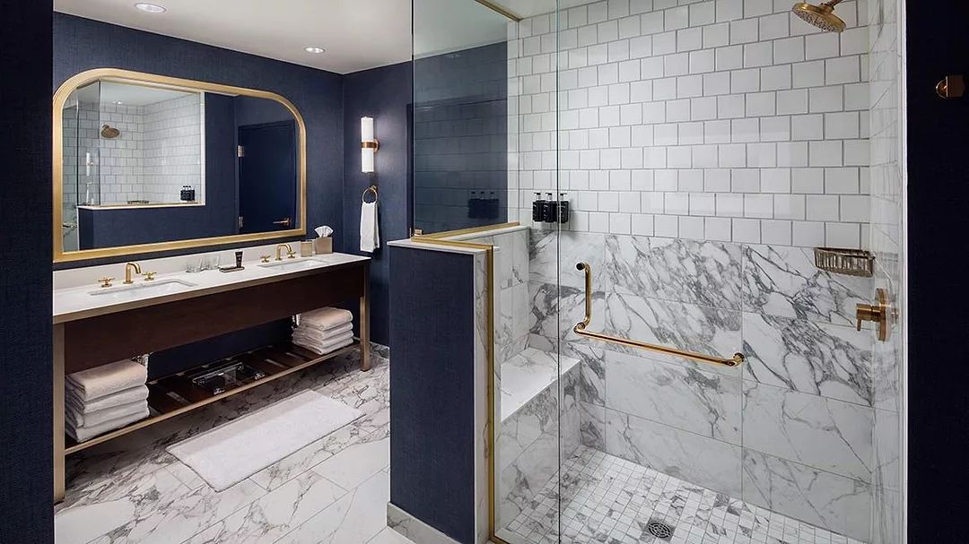 The Benson Hotel Two-Room Suite Bath