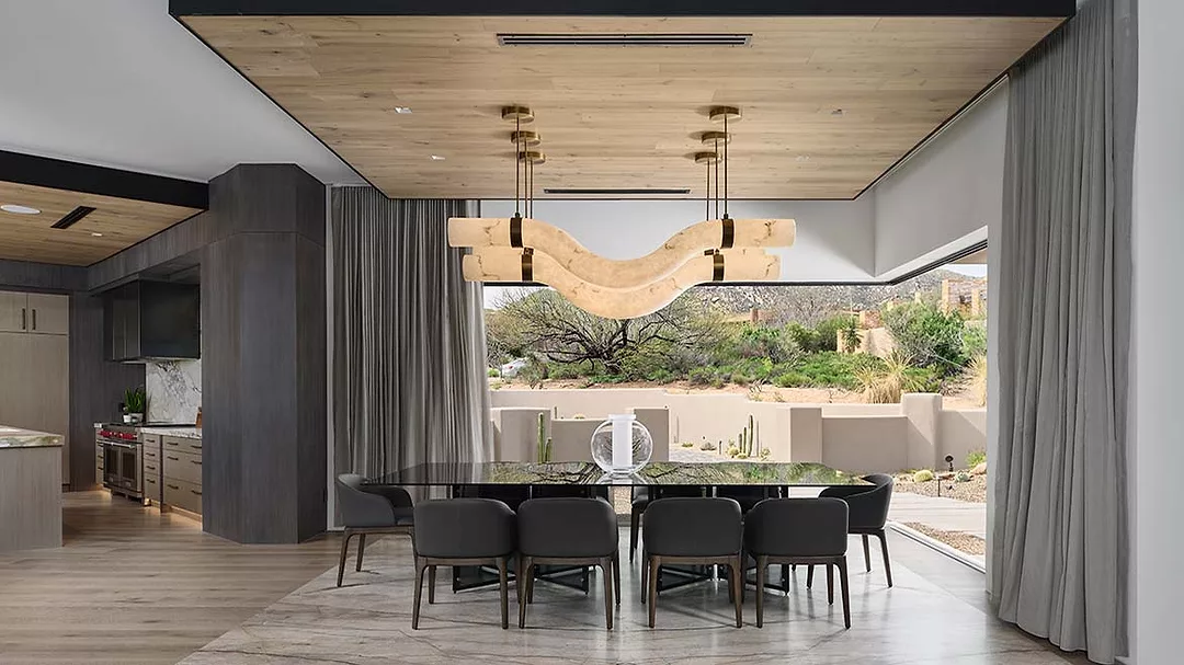 Open layout kitchen design