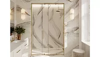 windsor-brass-bathroom-traditional-001-23.jpg marble look quartz