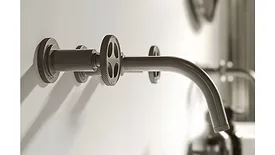 Wall mounted faucet