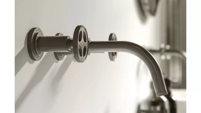 Wall mounted faucet