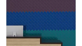 Multicolored wall tile from Emser Tile