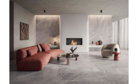 gray marble look floor and wall tile