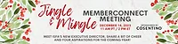 ISFA Mingle & Jingle ISFA Holiday MemberConnect Meeting logo