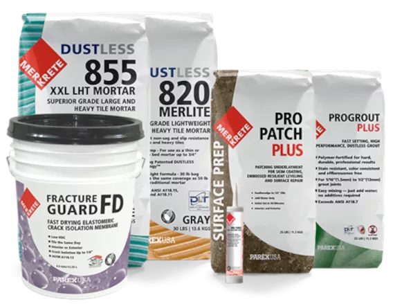 Merkrete GPTP products