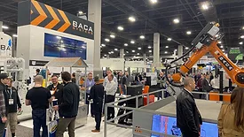 Baca booth at StonExpo 2024