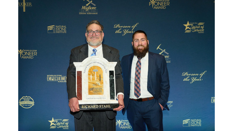 Richard Stahl Named 2023 Natural Stone Craftsman of the Year