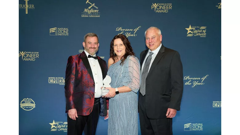 women in stone pioneer award