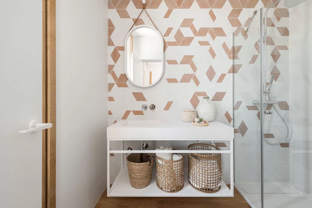 Lapitec White Bathroom Vanity Top