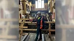 Jennifer Gee on a construction site