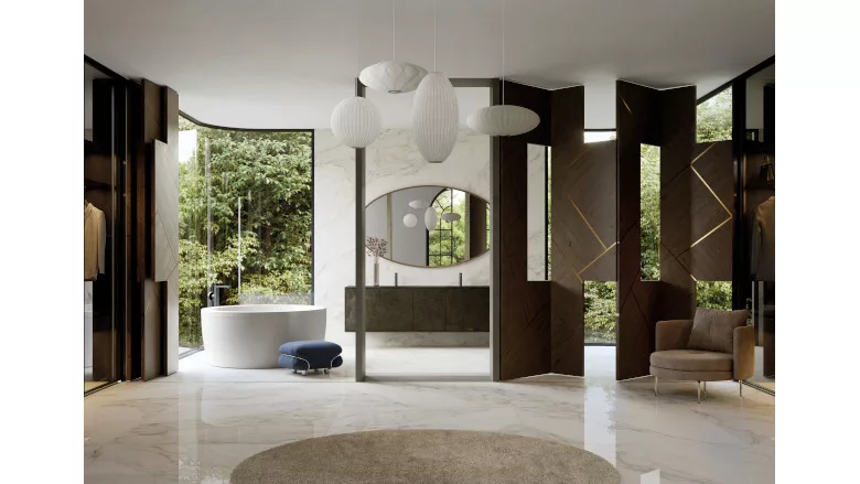 marble like porcelain floor