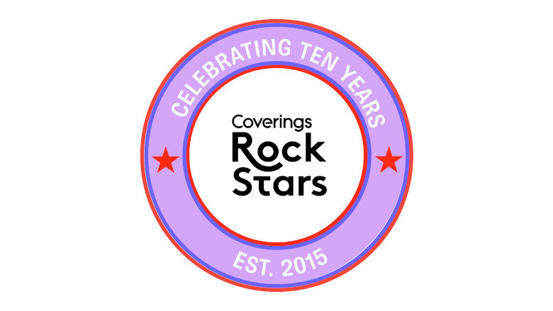 Coverings 2024 Announces 10th Class of Rock Stars, Celebrating a Decade of Industry Excellence