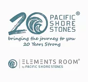 Pacifi Shore Stones 20th Anniversary Logo