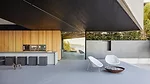 Lapitec Patio Floor and Outdoor Kitchen Countertop