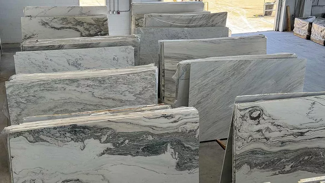 Alabama White Marble Co. slabs
