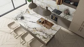 Patagonia Vitrum Quartzite Countertop
