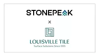 Stonepeak Louisville Tile Logo