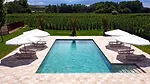 Gres Aragón Extruded Tile Around Pool Deck