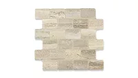 sample of beige brick mosaic tile