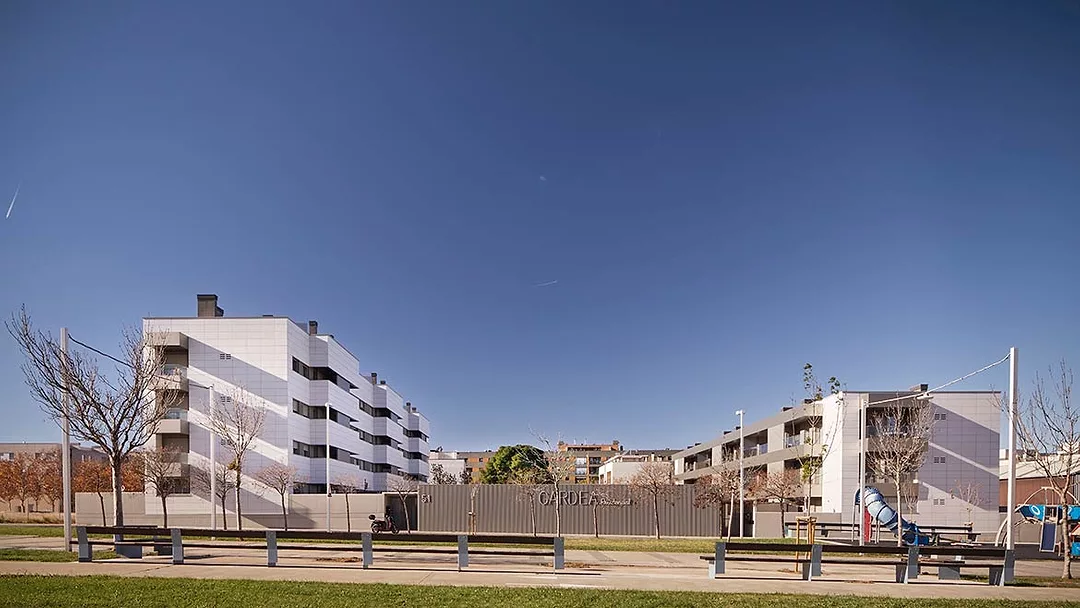 Gardea Residential Complex Faveker Extruded Porcelain Facade System