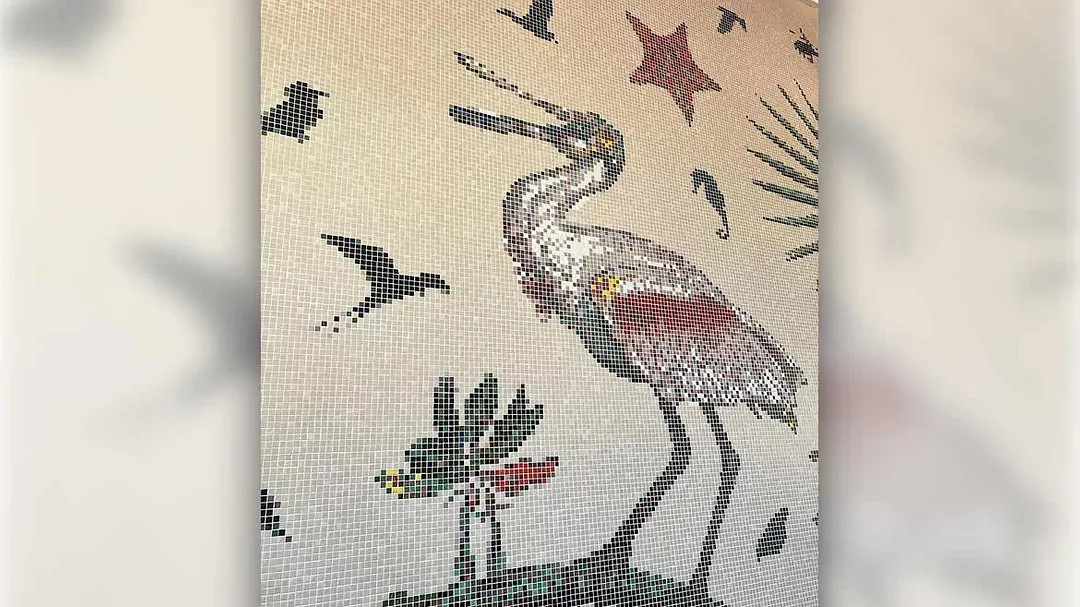 Sugar Sand Park mosaic mural
