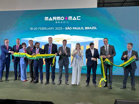 Marmomac Brazil Ribbon-Cutting Ceremony