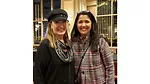 Elena Grant with Jane Callewaert of Dragonfly Tile and Stone Works