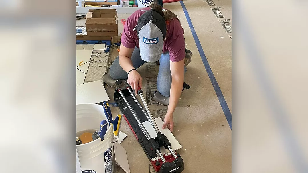 Female Tile Installer
