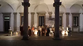 Tile of Spain "Light in the Darkness" exhibit Milan Design Week