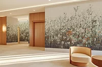 Artaic’s Sintered Glass Tile in Wildflower in the new Clementine Colorway