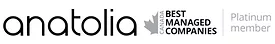 Anatolia 2025 Platinum Club recipient of Canada’s Best Managed Companies program logo